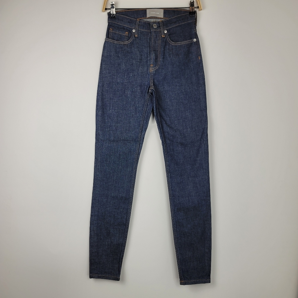 Everlane jeans high rise skinny jeans size 24 tall